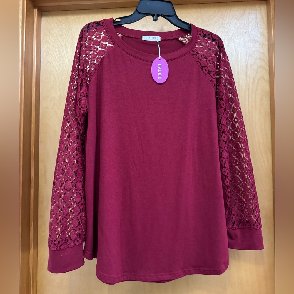 Women's Lightweight Long Sleeve Loose Fit Pullover Sweater